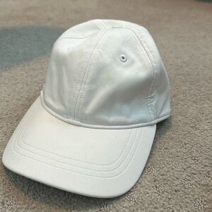 Lululemon White Baseball Hat